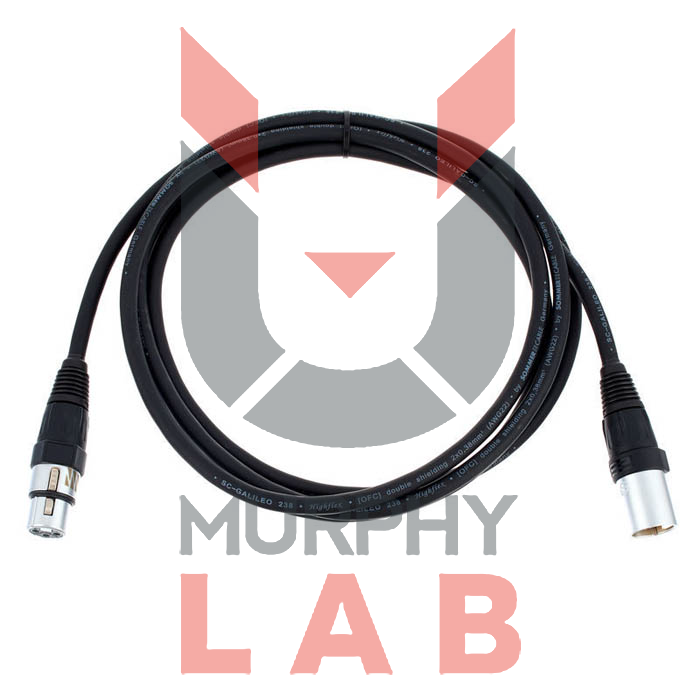 cavo XLR3-XLR3 maschio-femmina Sommer Galileo 238 - 2,5mt