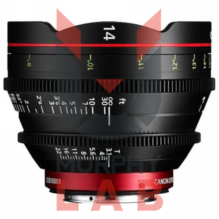 CANON EF CN-E 14mm T3.1 L F