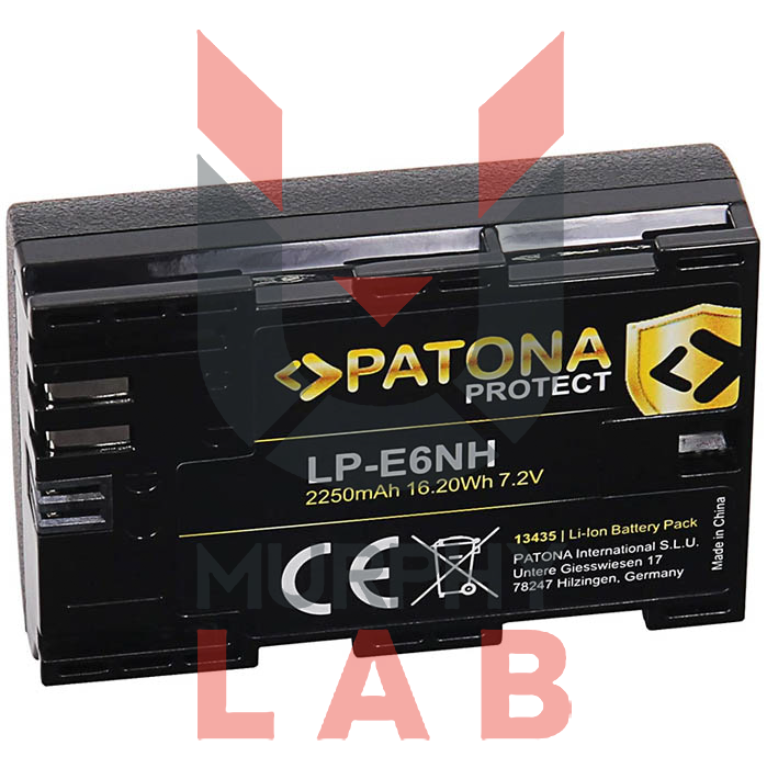 PATONA LP-E6NH Protect V1 batteria
