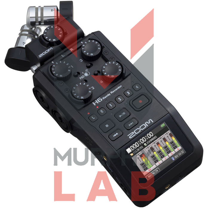 ZOOM H6 Black handy recorder
